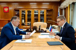 В г. Москве состоялась встреча зампредседателя правительства РФ Марата Хуснуллина и губернатора Алексея Текслера