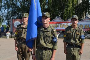 Сегодня в Уйском стартовали районные сборы казачат