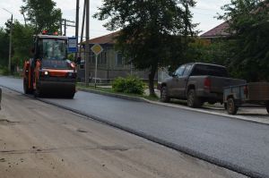 В Уйском районе ремонтируют дороги